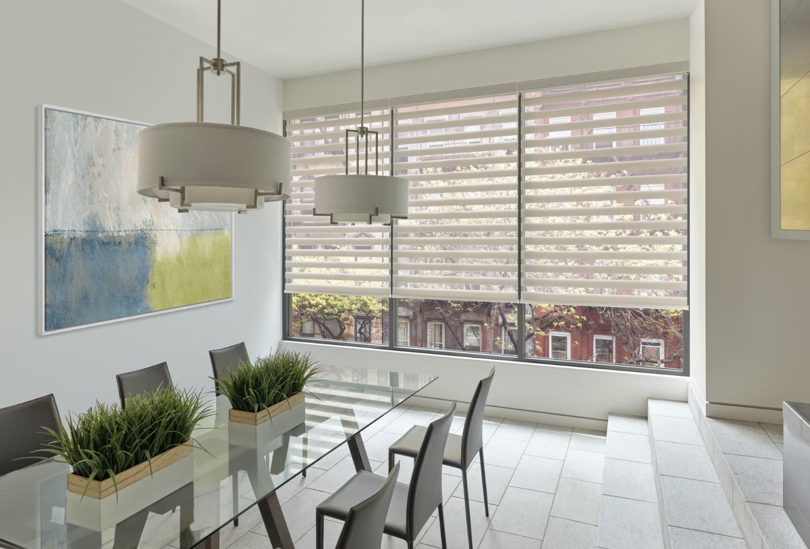 Designer Banded Shades NYC