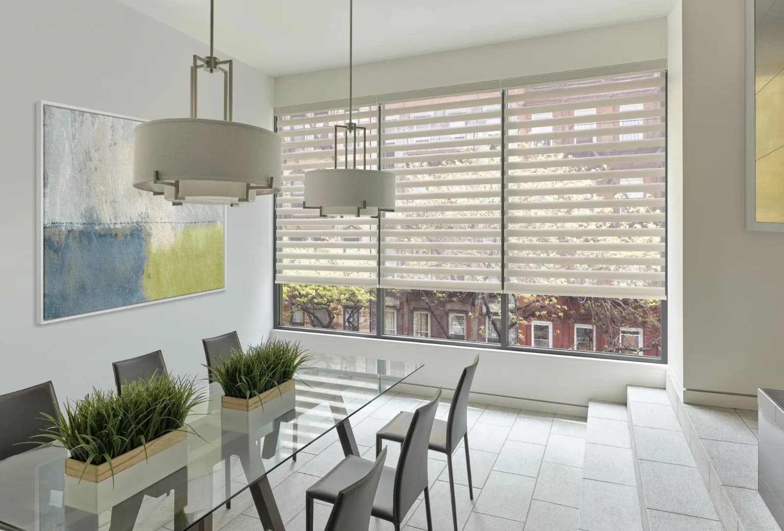 Designer Banded Shades NYC
