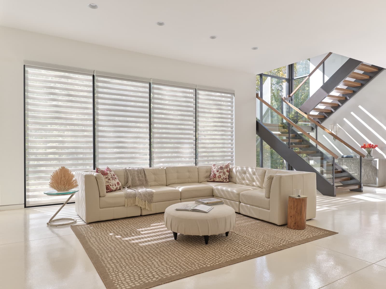 Designer Banded Shades