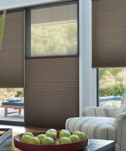 Cellular shades Manhattan home