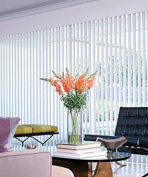 Vertical blinds Manhattan sliding doors