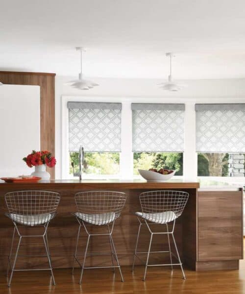 Hunter Douglas roller shades Manhattan
