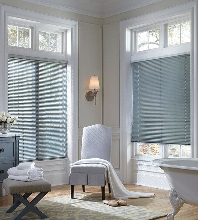 Custom aluminum blinds NYC office
