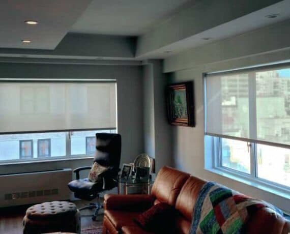 Custom Roman Shades